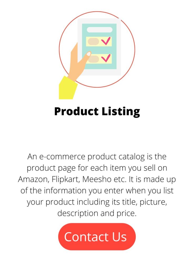 amazon product listing flipkart product listing